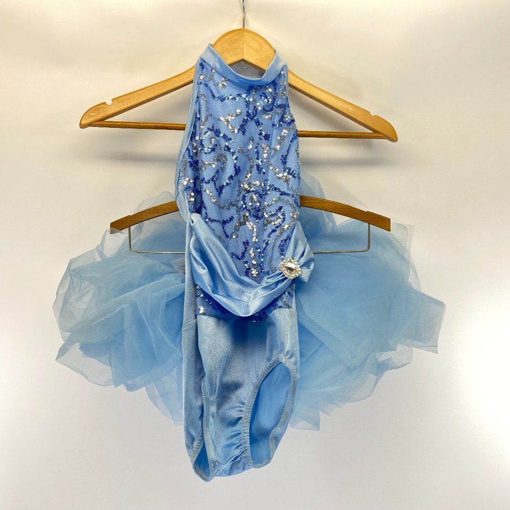 Sequined Leotard with Tutu dance costume